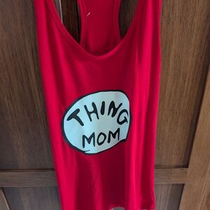 Next Level Apparel Red Tank Top
